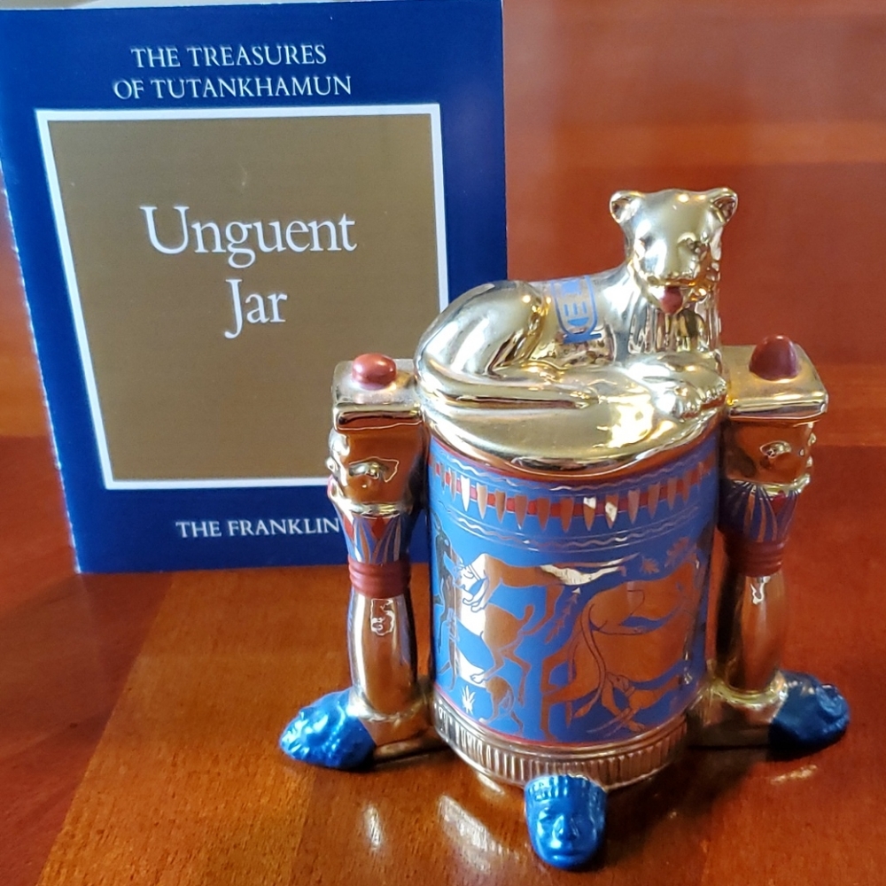 Franklin Mint Unguent Jar NWOT